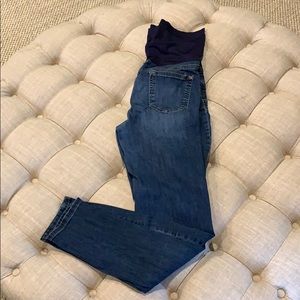 Pink Blush Maternity Jeans